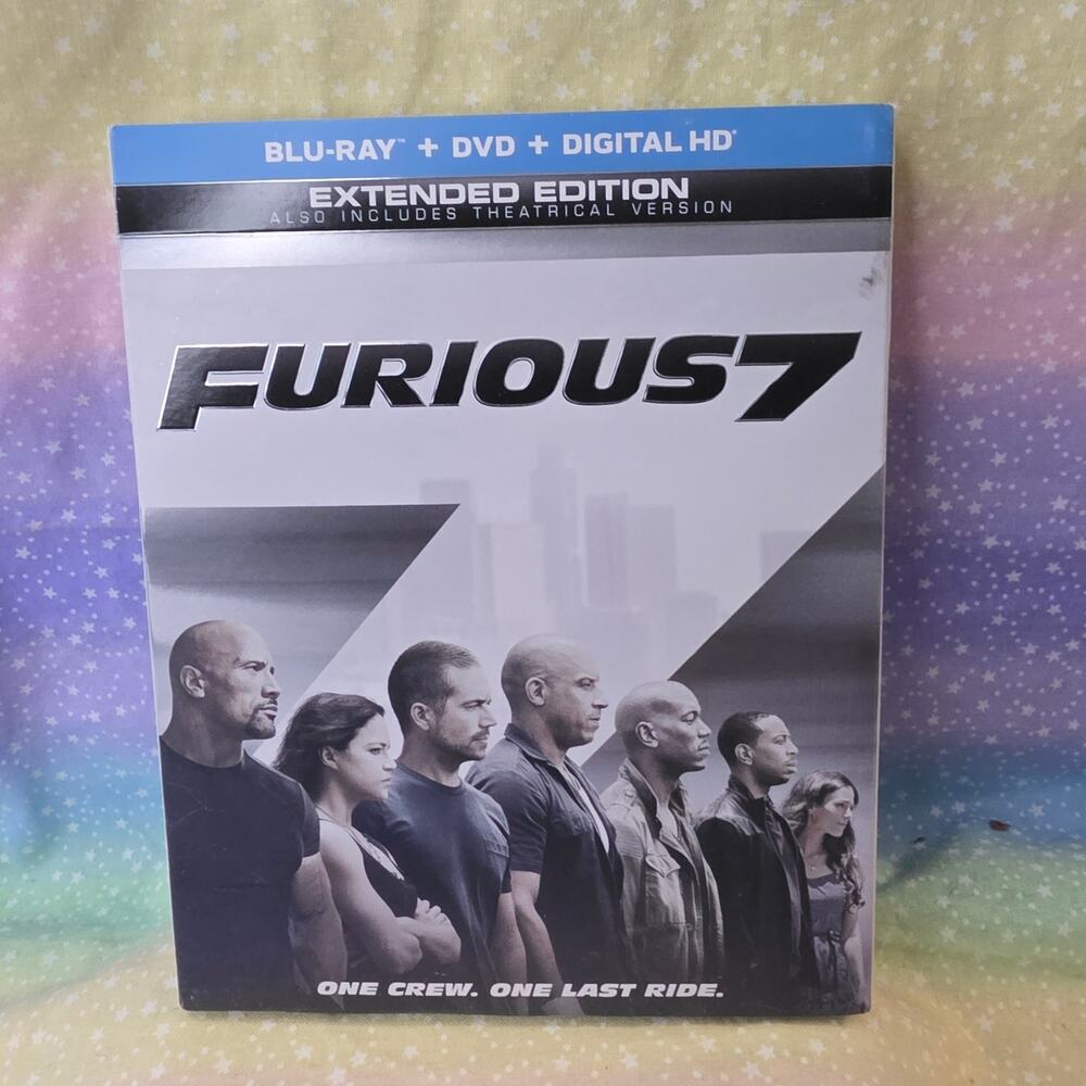 BLURAY/DVD - MOVIE - Furious 7 - [Extend Edition]